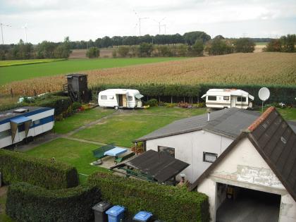 Camping-Urlaub auf dem Land