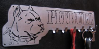Schlüsselbrett PITBULL sehr schönes Teil ansehn lohnt / Pit Bull Terrier Americ
