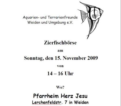 Fischbörse am 15. 11. 2022 in Weiden