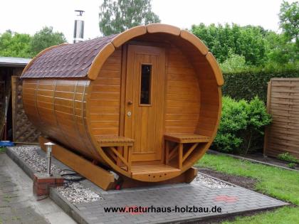 Fasssauna Saunapod Saunafass Gartensauna Außensauna Sauna Pod Campingpod