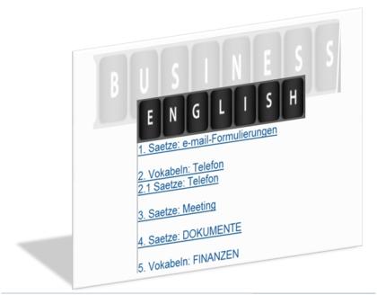 Business English am Arbeitsplatz benutzen deutsch-englisch Saetze Redewendunge