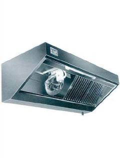 Wandhaube WMR 260x90x45 cm Filtertyp B Beleuchtung Motor