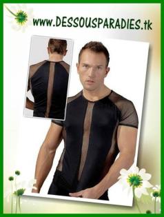 Herren-Netz-T-Shirt schwarz nur Euro 34 95
