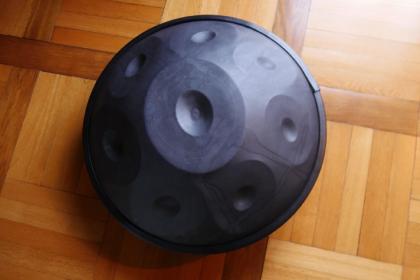 HANDPAN Steel Pan/Drum inkl. Tasche Harmonic Sculptur