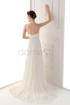 Chiffon trägerloses elegantes Brautkleid - Dameo. de