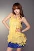 Kurzes ärmelloses Chiffon Freizeit Kleid - Dameo. de